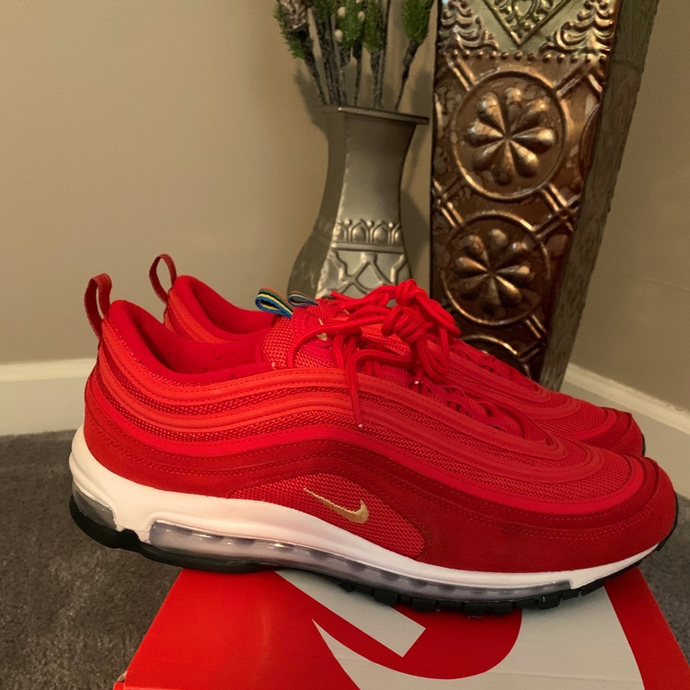 Nike Air Max 97 Olympic Rings Red Challenge